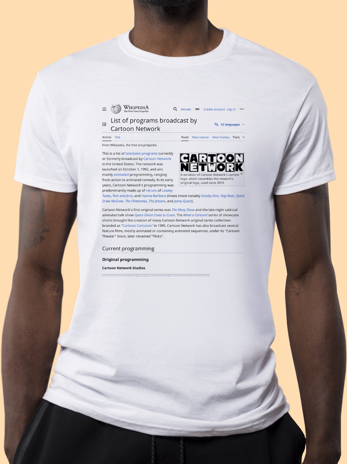 list-of-programs-broadcast-by-cartoon-network-wikipedia-t-shirt